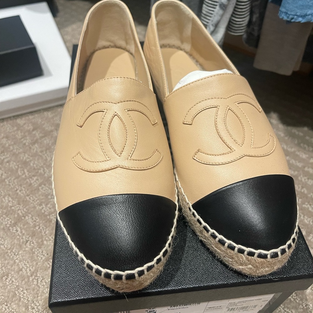 Never used Chanel espadrilles